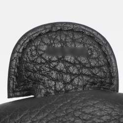 Pre Owned Hermes Black Clemence Leather Evelyne III PM Bag