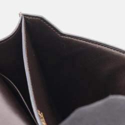 Pre Owned Hermes Brown Box Calf Leather Shoulder Bag