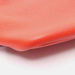 Pre Owned Hermes So Kelly 22 Red Rose Jaipur Togo Leather Shoulder Bag