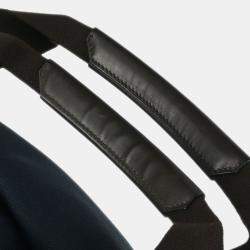 Pre Owned Hermes Navy Toile Officier Sac De Pansage Groom Backpack