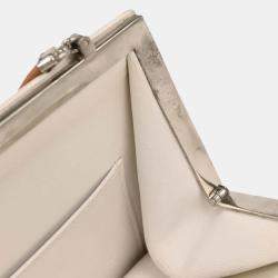 Pre Owned Hermes Cream Box Calf Sac A Malice Shoulder bag