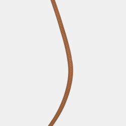 Pre Owned Hermes Beige Gold Toile Chevrons Aline GM Shoulder Bag