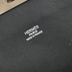 Pre Owned Hermes Toolbox 26 Black Swift 2way Handbag
