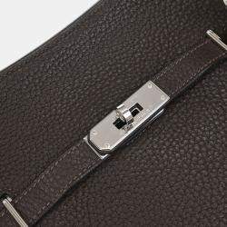 Pre Owned Hermes Jypsiere 28 Ebene Taurillon Clemence Shoulder Bag