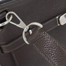 Pre Owned Hermes Jypsiere 28 Ebene Taurillon Clemence Shoulder Bag