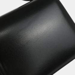 Pre Owned Hermes Mini Constance 18 Black Box Calf Shoulder Bag