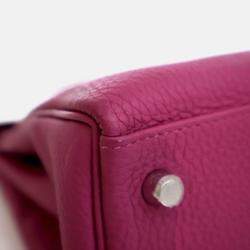 Pre Owned Hermes  Kelly 28 Rose Pourpre Togo Bag