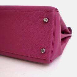 Pre Owned Hermes  Kelly 28 Rose Pourpre Togo Bag