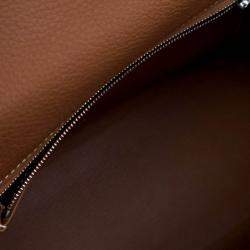 Pre Owned Hermes Kelly 25 Gold Togo Handbag