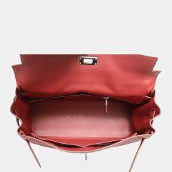Pre Owned Hermes Kelly 32 Leather Bag
