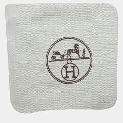 Pre Owned Herbag Zip 31 Red Canvas Leather Bag