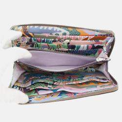 Pre Owned Hermes Azap Long Silk In Etoupe Epsom