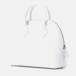 Pre Owned Hermes Bolide 1923 New White Evercolor Mini Handbag