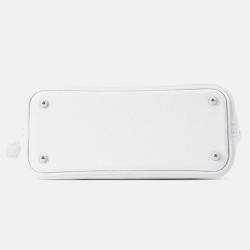 Pre Owned Hermes Bolide 1923 New White Evercolor Mini Handbag