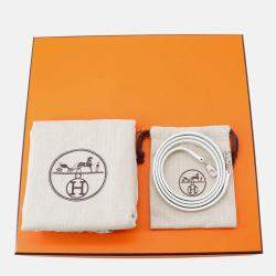 Pre Owned Hermes Bolide 1923 New White Evercolor Mini Handbag