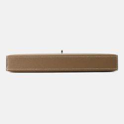 Pre Owned Hermes Kelly Elan Etoupe Veau Madame Bag