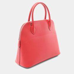 Pre Owned Hermes Bolide31 Bougainvillier Epsom Leather Handbag