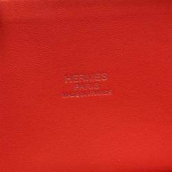 Pre Owned Hermes Bolide27 Shoulder Handbag 041693Ck Epsom Leather Rose Jaipur