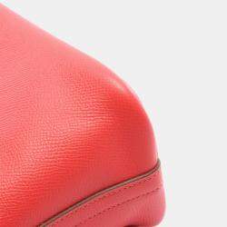 Pre Owned Hermes Bolide27 Shoulder Handbag 041693Ck Epsom Leather Rose Jaipur
