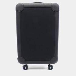 Pre Owned حقيبة مقصورة هيرمس RMS جلد قماش أسود