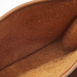 Pre Owned Hermès Gold Taurillon Clemence Leather Evelyne TPM Bag