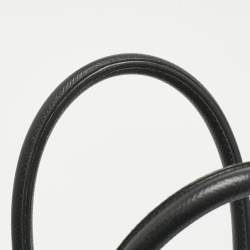 Pre Owned Hermes Noir Epsom Leather Gold Finish Birkin 30 Bag