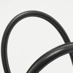 Pre Owned Hermes Noir Epsom Leather Gold Finish Birkin 30 Bag