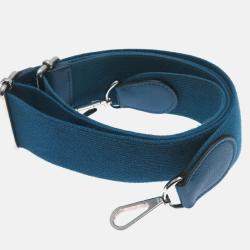 Pre Owned Hermes Evelyne III PM Blue Epsom Leather Shoulder Bag