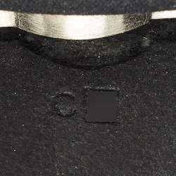 Pre Owned Hermes Black Canvas and Leather 2 in 1 Herbag 39 Bag