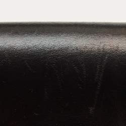 Pre Owned Hermes Black Canvas and Leather 2 in 1 Herbag 39 Bag