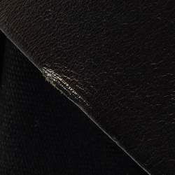 Pre Owned Hermes Black Canvas and Leather 2 in 1 Herbag 39 Bag