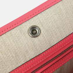 Pre Owned Hermes Garden Party 36 Rose Azalee Epsom Leather Tote Bag