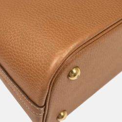 Pre Owned Hermes Bolide 31 Natural Courchevel Handbag