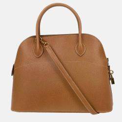 Pre Owned Hermes Bolide 31 Natural Courchevel Handbag