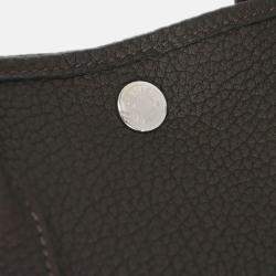 Pre Owned Hermes Garden Party 30 Ebene Negonda Tote Bag