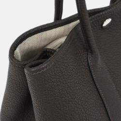 Pre Owned Hermes Garden Party 30 Ebene Negonda Tote Bag
