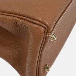 Pre Owned Hermes Kelly 32 Retourne Taurillon Clemence Handbag
