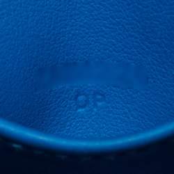 Pre Owned حقيبة هيرمس ميني ليندي جلد كليمنس توريلون بلو فريدا إكسسوار مطلي ذهبي