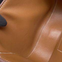 Pre Owned Hermes Della Cavaleria Mini Gold Epsom Bag