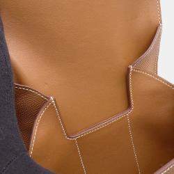 Pre Owned Hermes Della Cavaleria Mini Gold Epsom Bag