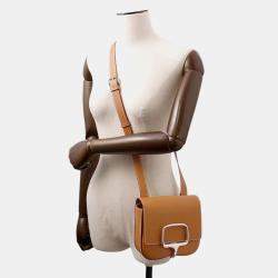 Pre Owned Hermes Della Cavaleria Mini Gold Epsom Bag