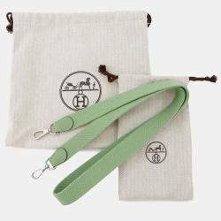 Pre Owned Hermes Evelyne TPM Vert Cricket Taurillon Clemence Bag