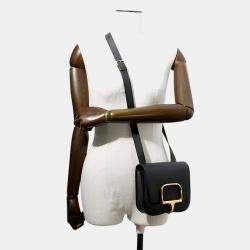 Pre Owned Hermes Della Cavalleria Black Epsom Size Mini