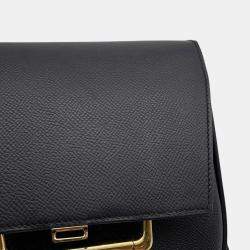 Pre Owned Hermes Della Cavalleria Black Epsom Size Mini
