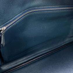 Pre Owned Hermes Birkin Verso Vert Rousseau/Colbert Togo Leather Size 40