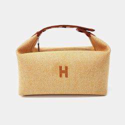 Pre Owned Hermes Multicolor Fabric Breathe-A-Brack Case GM