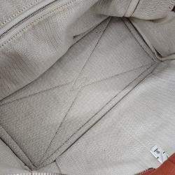 Pre Owned Hermes Brown Leather Victoria 2