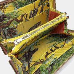 Pre Owned Hermes Pink Leather Silky Half Wallet