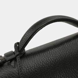 Pre Owned Hermes Sac a Depeches 38 Black Ardennes Handbag