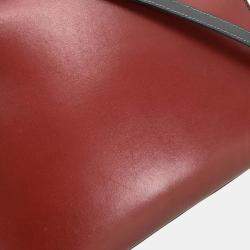 Pre Owned Hermes Black Rouge H Box Calf Kelly 28 Sellier 2way Handbag